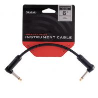  Кабель инструментальный D'ADDARIO PW-AMSPRR-105 American Stage Patch (15cm)